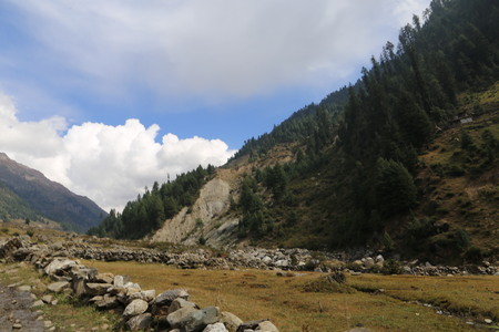 Beautiful Rocks with mountain Under Clear Skyの写真素材