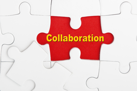 collaboration conceptの写真素材