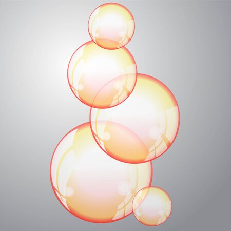 soap bubble. stock vectorのイラスト素材
