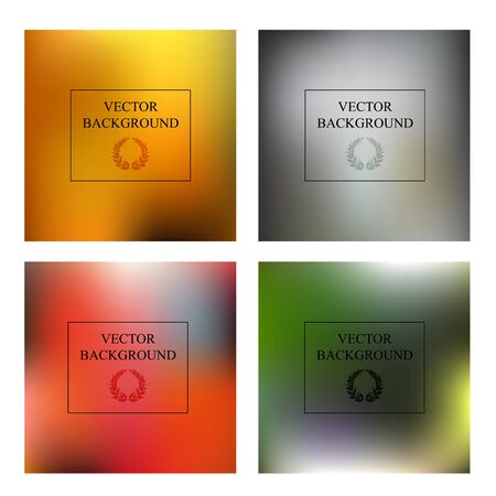 abstract colorful blurred vector background. element for you website or precentationのイラスト素材