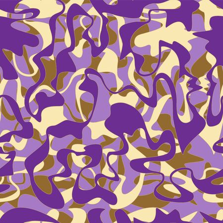 seamless wave pattern, waves background. wallpaper design. vectorのイラスト素材
