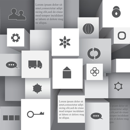 infographic elementのイラスト素材