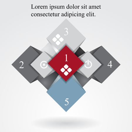 infographic elements. banner designのイラスト素材