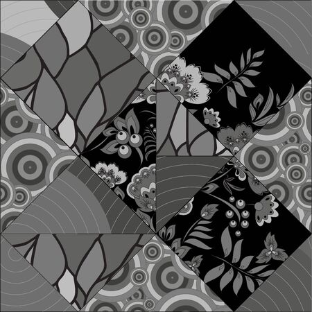 seamless russian patternのイラスト素材