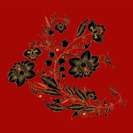 traditional slavs pattern. vector illustrationのイラスト素材