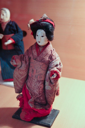 Hina dolls, Japanese handicrafts and crafts.の写真素材
