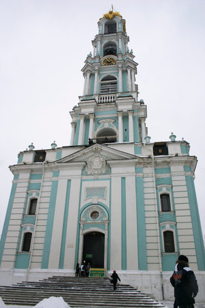 Church of the Kazan Icon of the Mother of God in Sergiev Posad, Russiaの写真素材