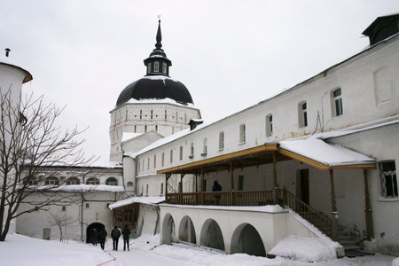 Monastery in Sergiev Posad, Russiaの写真素材