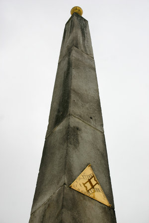 Monument to the fallen soldiers.の写真素材