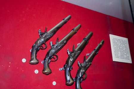 Antique gun in Tula Archaeological Museum