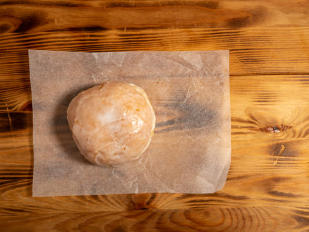 Sweet baked goods. Sweet flour products from the bakery. Freshly baked sweet buns.の写真素材