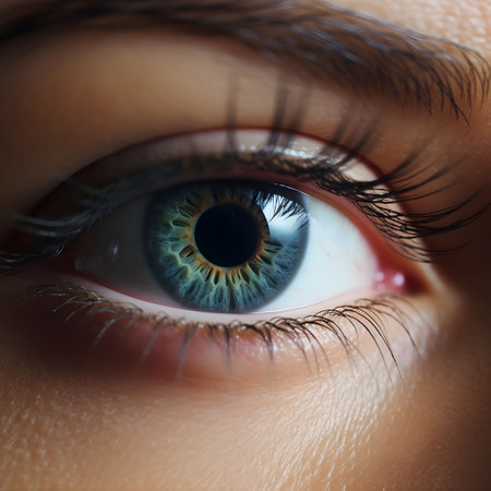 beautiful women eye close upの素材