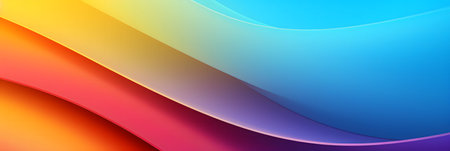 abstract color gradient wave background .の素材