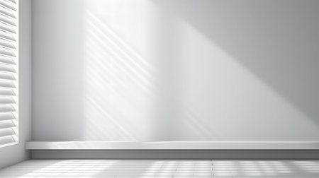 gray background for product presentation with shadow .の素材