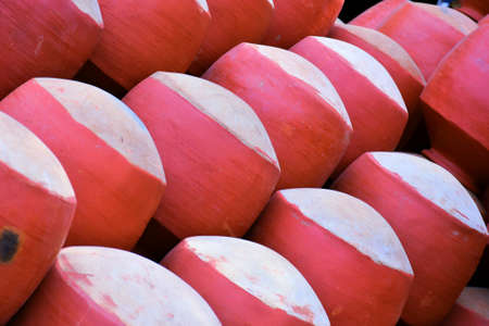 Collection of clay pots made from mud also known as Matka. Clay pots are used since ancient times...