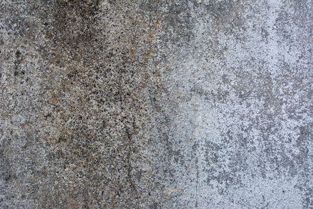 Close-up of a concrete wallの写真素材