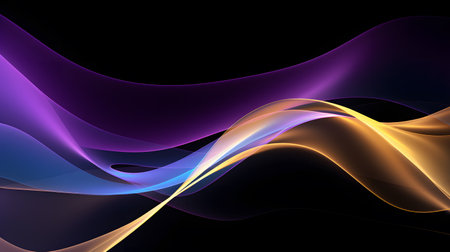 abstract background with color lines (see more in my portfolio)の素材
