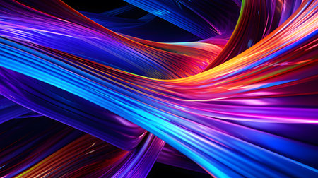 abstract fractal background a computer-generated 2D illustration, textureの素材