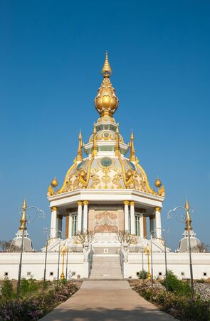 Buddhist temple in Thailandの写真素材