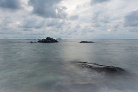 Rock in the sea Thailand