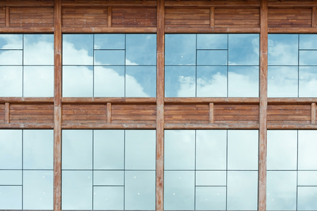 Building windowsの写真素材
