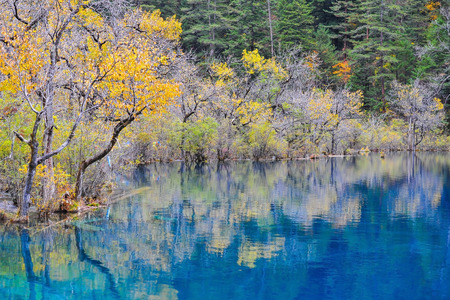 Jiuzhaigou National Parkの写真素材