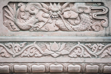 Stone carving in Chinaのeditorial素材