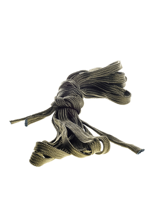 The versatile rope in white backgroundの写真素材