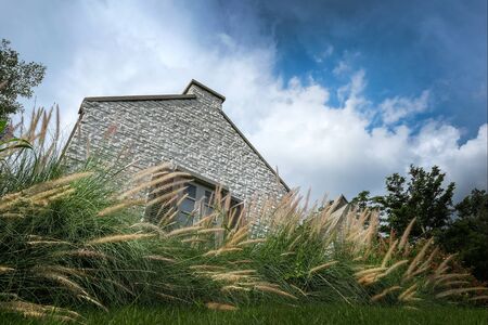 Italy houses a in the naturalの写真素材