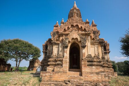 temples in Bagan, Myanmarの写真素材