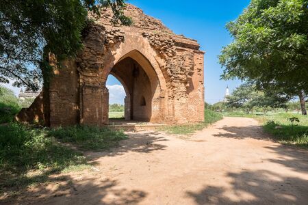 temples in Bagan, Myanmarの写真素材
