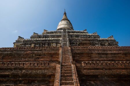 temples in Bagan, Myanmarの写真素材