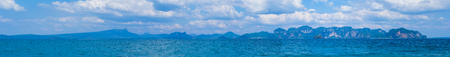 View from Po-da island, Krabi Province, Andaman Sea, South of Thailand.