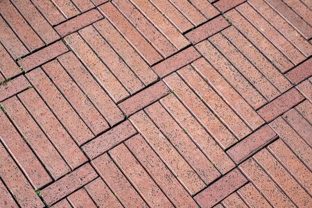 Brick walkway backgroud and close upの写真素材