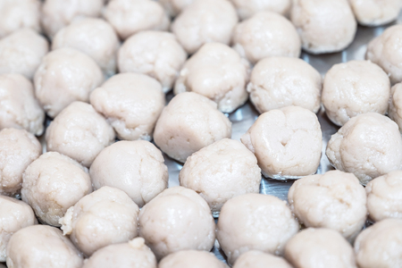 Thailand dessert Taro ball dessertの写真素材