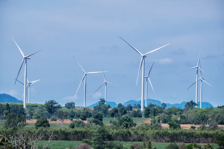 Wind turbine power at daylight