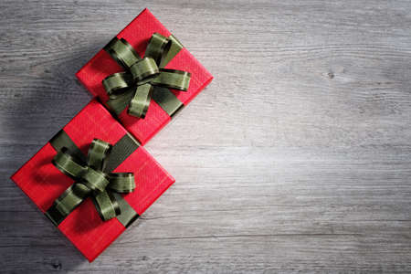 Happy Valentine's Day Concept with gift boxes and space for textの写真素材