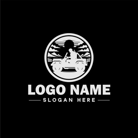 Motorcycle Logo Template, Motorcycle Logo Design Vector, Motorcycle Logo Templateのイラスト素材