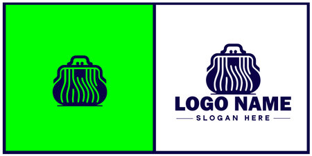 money bag logo icon vector for business brand app icon dollar Sack cash bank  financial logo templateのイラスト素材