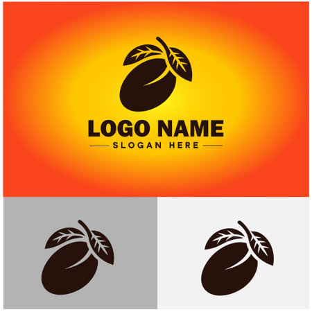 Mango icon fruits logo Healthy Fruit Mango farm fresh sign symbol vector logoのイラスト素材