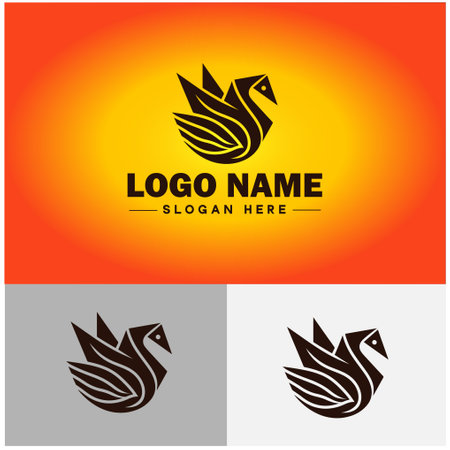Paper plane icon logo Aircraft Airline Airplane Aviation app silhouette vector logoのイラスト素材
