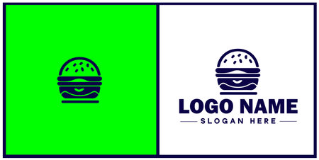 Deli icon Delicatessen Delicatessen shop Gourmet food store flat logo sign symbol editable vectorのイラスト素材