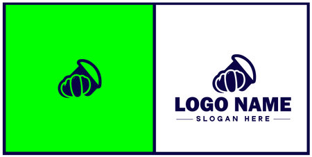 Deli icon Delicatessen Delicatessen shop Gourmet food store flat logo sign symbol editable vectorのイラスト素材