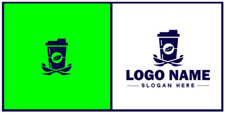 Deli icon Delicatessen Delicatessen shop Gourmet food store flat logo sign symbol editable vectorのイラスト素材