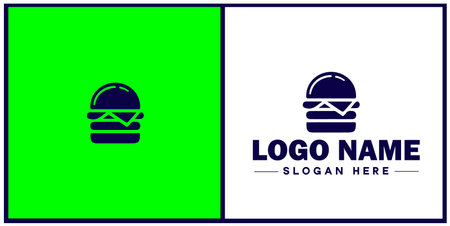 Deli icon Delicatessen Delicatessen shop Gourmet food store flat logo sign symbol editable vectorのイラスト素材