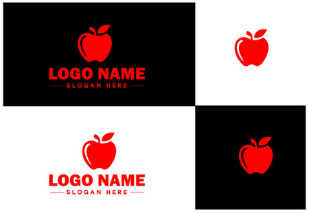 Dietician icon Nutritionist Nutritional therapist Dietary consultant flat logo sign symbol editable vectorのイラスト素材