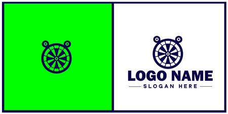 Gambling establishment icon Casino Gaming house Gaming establishment flat logo sign symbol editable vectorのイラスト素材