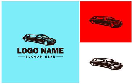 Vintage car logo design vector template. Retro car logo design template.のイラスト素材