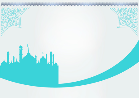 Minimalist Ramadhan Greeting Cardの写真素材