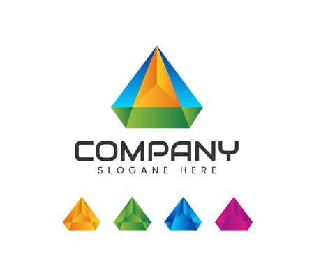 Abstract logoのイラスト素材